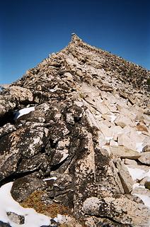 Hoodoo's summit ridge