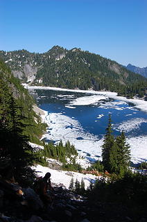 Snow Lake, Wright Mt.