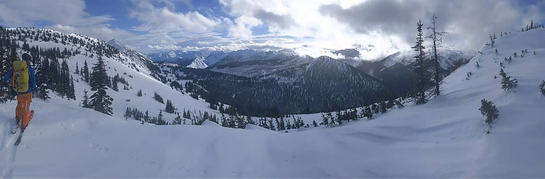 The view from Slate Pass