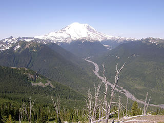 Views on way down Crystal Peak trail.