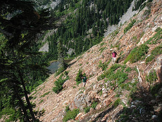 Red Mtn Descent.