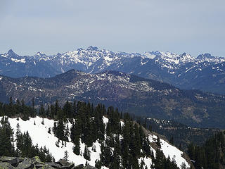 Cascade Crest Peaks.