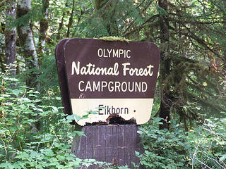 deteriorating Forest Service sign