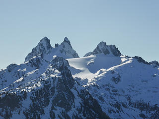 Chimney Rock and Overcoat Peak