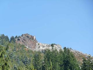 First open view of the route towards Bare Mtn.