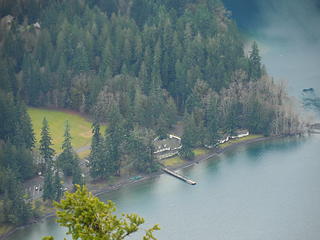 The Lake Crescent lodge/institute building (I guess...)