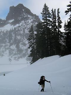 Arriving at Peggys Pond