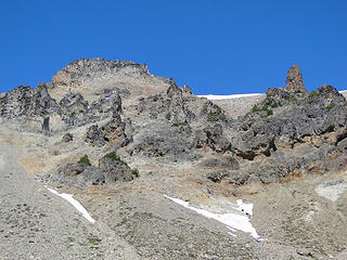 Views from lunch spot above Glacier Basin.