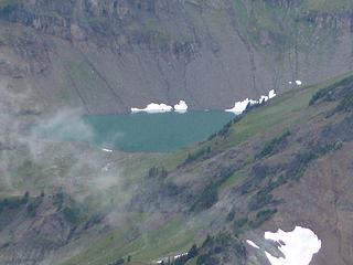Zoom of Goat Lk. as seen from atop Old Snowy