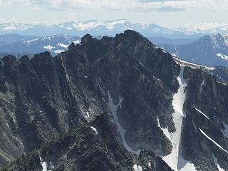 The Northface, of Mt. Bigelow.