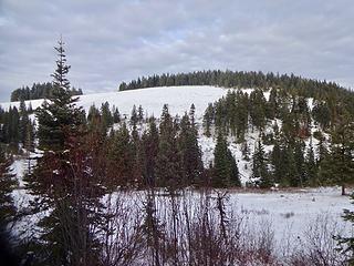 Big Butte, 5010,' on the eastern end of the Blue Mtns of Washington.