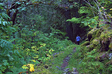 N Fk Sauk trail, Kirsten