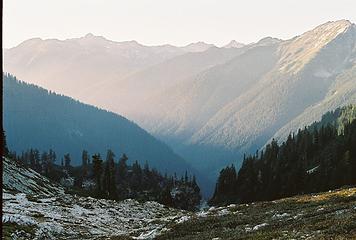 Silesia Creek valley