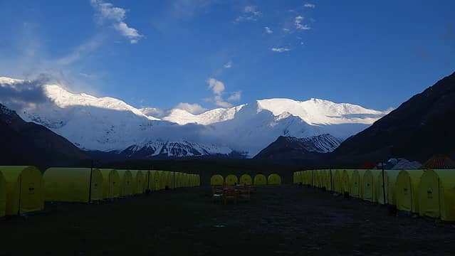 Central Asia Travel base camp