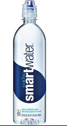 Smart water bottle. Around one ounce.