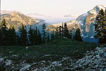 Sunset on copper ridge