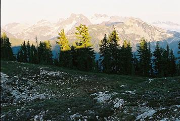 sunset on copper ridge