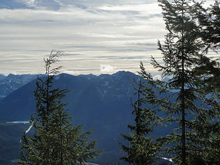 Views from 3.5 mile marker on Si trail.