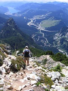 View of Snoqualmie Pass area