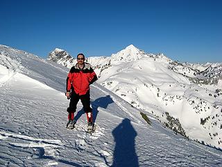 Matt near the summit