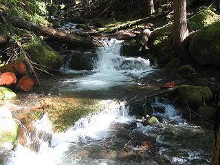 Lovely Deep Creek near trail entrance