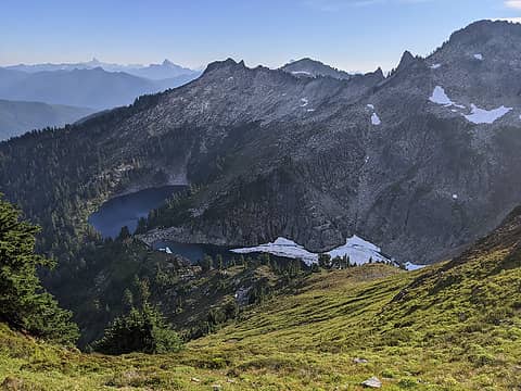 Toketie and Kawkawalk from Hurricane Ridge