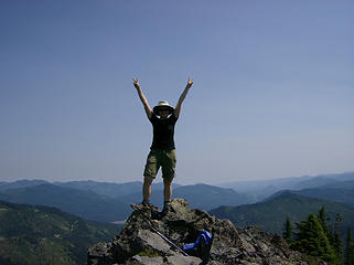 BC atop S/E summit