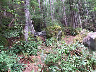 start of Constance Lake trail