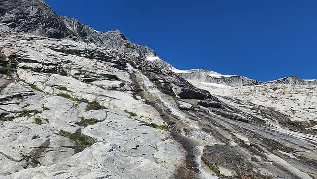 Glacier slabs below Whatcom Glacier