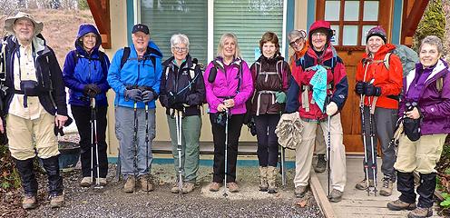 Leaving the Wallace Falls trailhead