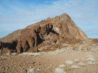 Copper, upper south ridge