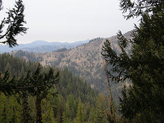 Views of colors from upper Miller Peak trail.
