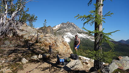 Lake from Pistol Pass