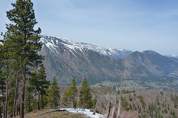Icicle Ridge and Tumwater from Boundary