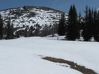 Tiffany Mtn ahead