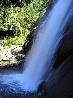 Bridal Veil Falls up close