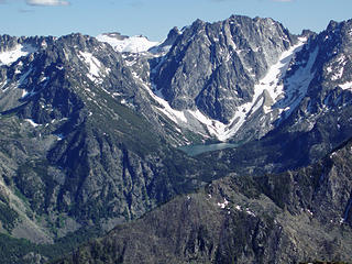 Aasgard Pass, Dragontail Peak, and Colchuck Lake 6/27/08