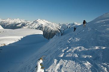 DSD_7913 - edging our way across the face