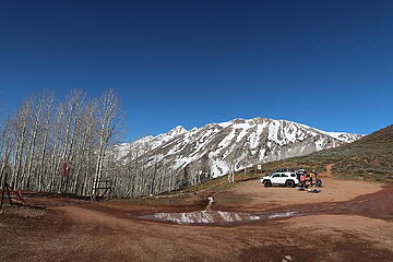 Nebo from the trailhead