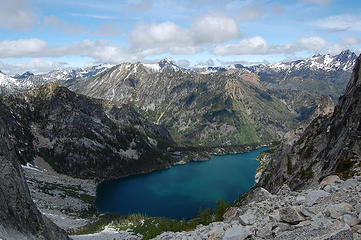 Colchuck Lake and peaks