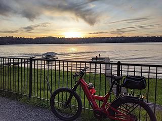 East Lake Sammamish sunset