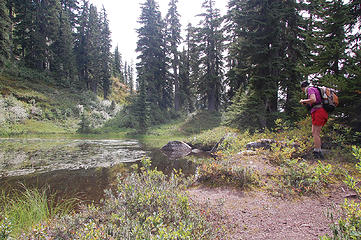 Tarn near Guye Peak