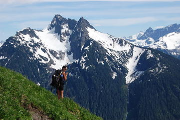 Mt. Sefrti for slopes of Goat Mt.