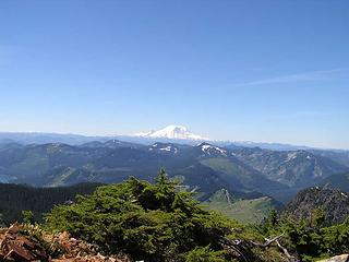 Rainer from the top of Red Mtn.