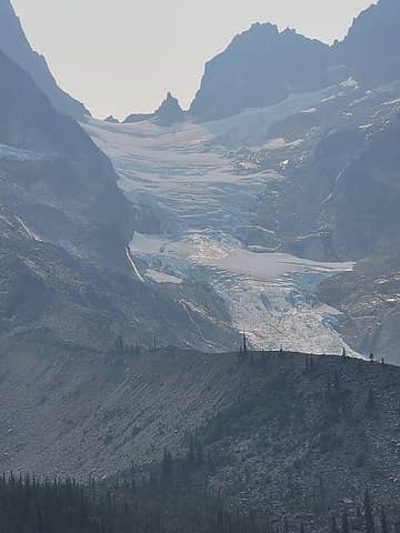 Long glacier