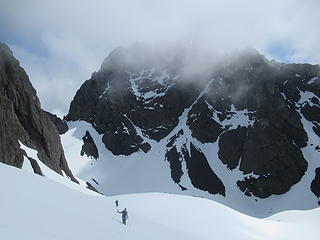 postholing towards Constance