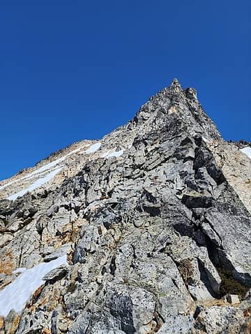 Open terrain after the ledge