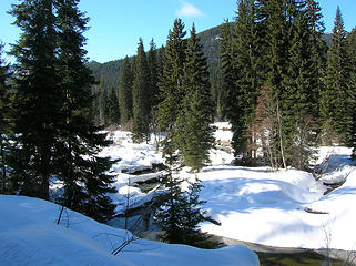 Chiwawa River in winter