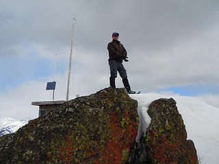Eric on the summit