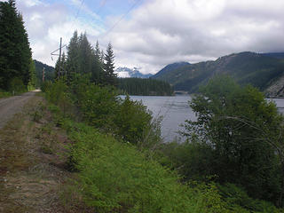 looking west - bad weather rolling in